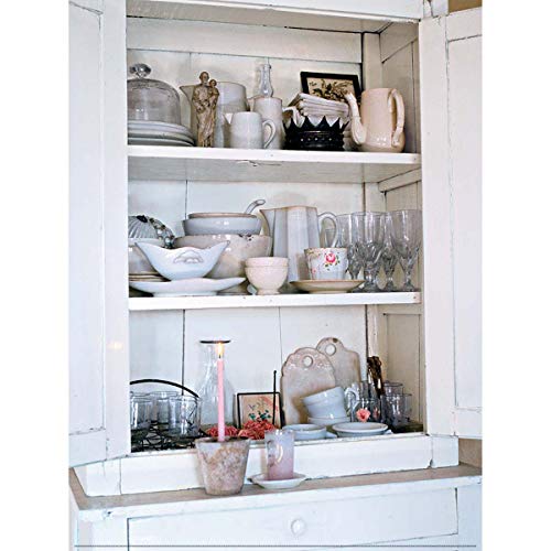 NOUVELLES IMAGES Neue imagesaffiche 30 x 40 cm Highboard und Kerze/Dresser and Candle/Geschirrschrank Und Kerze von DRAEGER