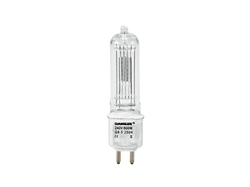 OMNILUX HX600 Halogen Lichteffekt Leuchtmittel 230V G9.5 600W Weiß von Unbekannt