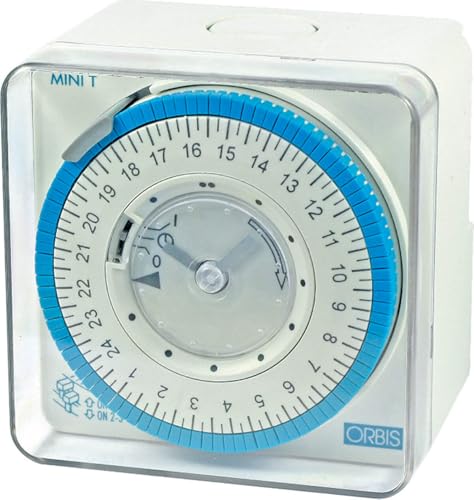 MINI T-QRD 250V.INTERRUPTOR HORARIO ANALOGICO.MONTAJE TRASCUADRO.ESFERA 24 H 16(4) A.RESERVA >100 H MINI T-QRD 250V.INTERRUPTOR HORARIO ANALOGICO.MONTAJE TRASCUADRO.ESFERA 24 H 16(4) A.RESERVA >100 H von Orbis