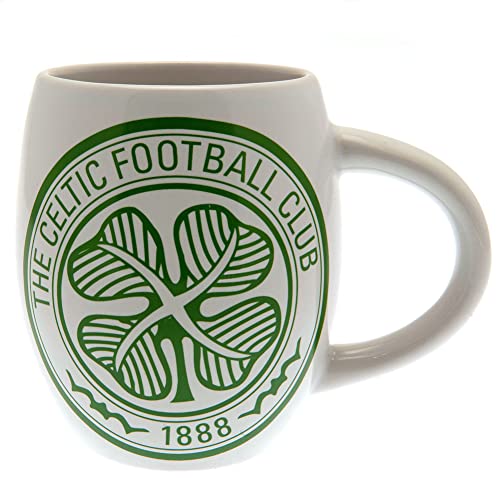 Générique Celtic FC Tee-Tasse mit Fußball-Wappen, offizielle Geschenkbox, Grün/Weiß von Générique