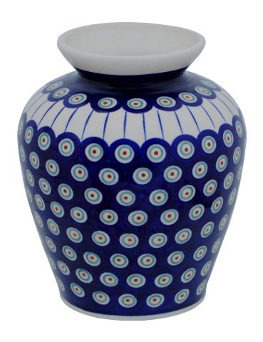 Original Bunzlauer Keramik Vase/Blumenvase, Höhe 17,0cm im Dekor 8 von Bunzlauer keramik