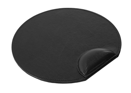 Unbekannt BKPUMPAD1 Mousepad aus Kunstleder, schwarz von OSCO