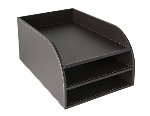 Osco BPU3TT Luxus Faux Leder, Büromaterial-Bürobedarf, braun von OSCO