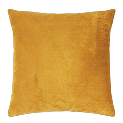 PAD - Elegance - Samt Kissen, Zierkissen, Kissenhülle - 40 x 40 cm - Farbe: Honey Gelb - ohne Füllung von Unbekannt