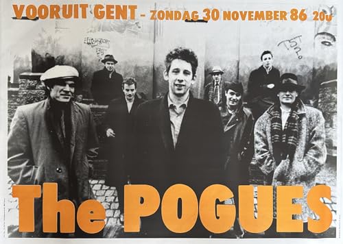 POGUES The – 61 x 86 cm zeigt/Poster von Unbekannt