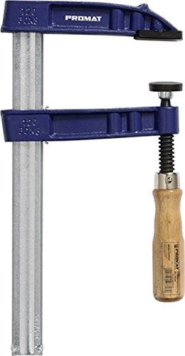 PROMAT Schraubzwinge W.150mm Ausladung 80mm Rutschsicherung Eschenholzheft PROMAT Schraubzwinge W.150mm Ausladung 80mm Rutschsicherung Eschenholzheft von Kayser