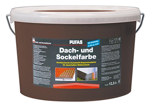 PUFAS Dach- und Sockelfarbe havanna 12,5 Liter PUFAS Dach- und Sockelfarbe havanna 12,5 Liter von Unbekannt