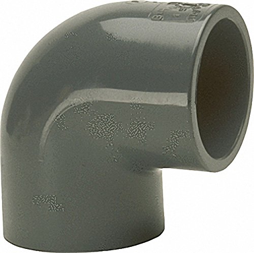 PVC-U - Klebefitting Winkel 90°- 75mm- beidseitig klebemuffe von Unbekannt