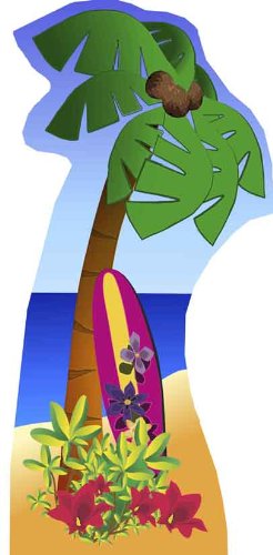 Palme Baum - Beach Party LEBENSGROSSE PAPPFIGUREN / STEHPLATZINHABER / AUFSTELLER Palme Baum - Beach Party LEBENSGROSSE PAPPFIGUREN / STEHPLATZINHABER / AUFSTELLER von Unbekannt