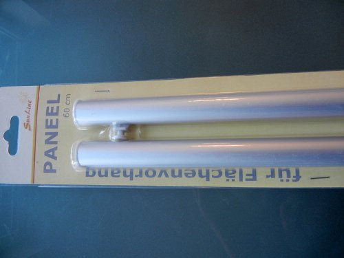 Paneelwagen , Paneel und Beschwerung für Flächenvorhänge Aluminium, Klapp - Klemmsystem, silber matt , 60cm breit Paneelwagen , Paneel und Beschwerung für Flächenvorhänge Aluminium, Klapp - Klemmsystem, silber matt , 60cm breit von Unbekannt