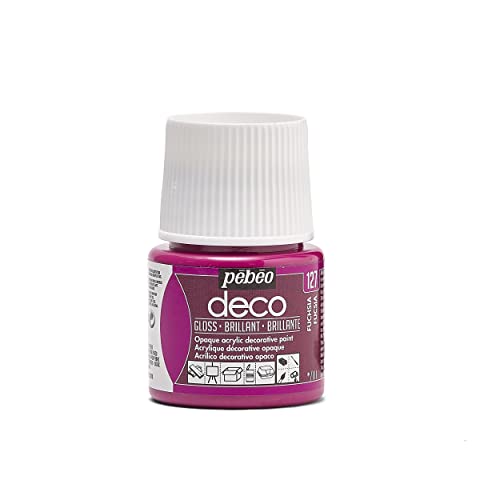 Pebeo Deco Hellen Farbe, Fuchsia, 45 ml von Pebeo