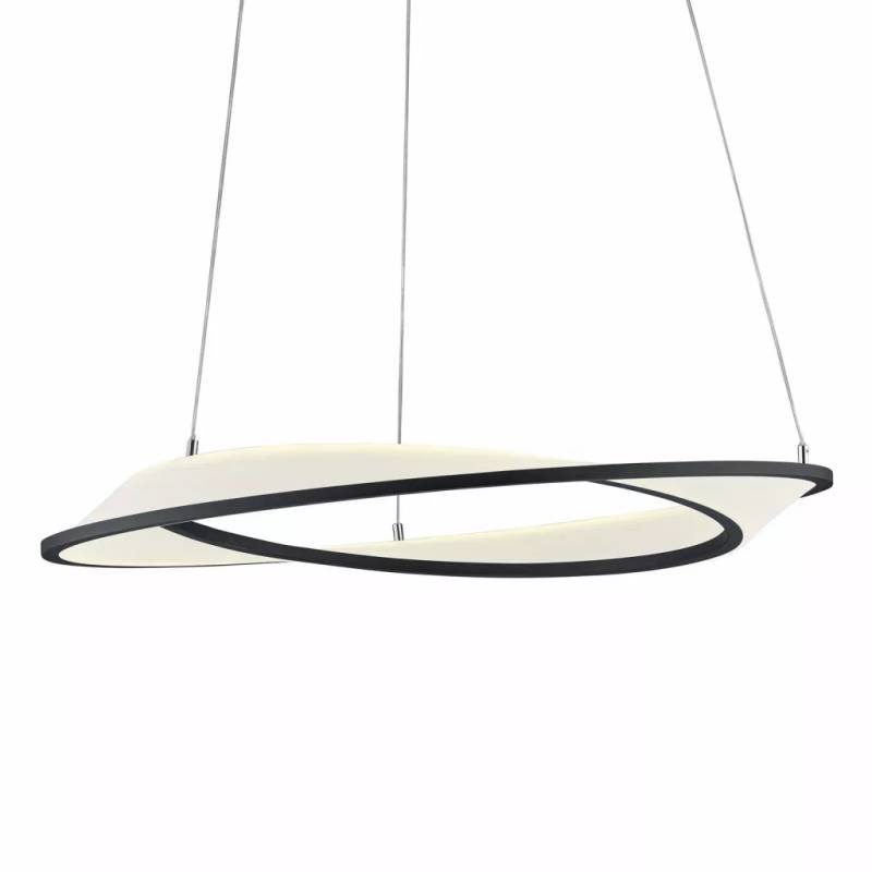 Pending Pendelleuchte Lampe Hängelampe 60 Cm Schwarz Led Leuchte  B-Ware von Unbekannt