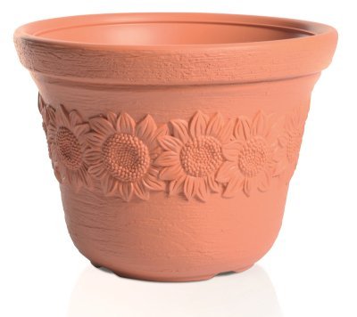 Pflanztopf Blumentopf Pflanzkübel Blumenkübel Suny Terrakotta 5 Größen (40) von Unbekannt