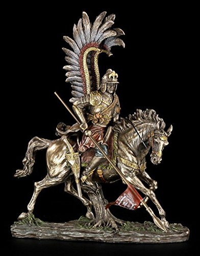 Unbekannt Polnische Husaren Figur zu Pferd - Veronese Statue Reiter Ritter Krieger Flügel Hussaria Flügelhussar von Unbekannt