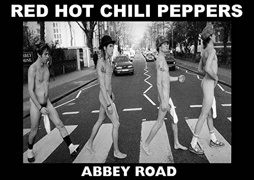 Rot Hot Chili Peppers Abbey Road Poster 59x84cm von Unbekannt