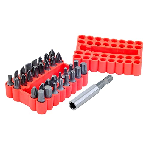 Power-Bit Set 33pc 25mm (Gesenkschmiedeteile Mit Organizer-Sortiment) von Rolson