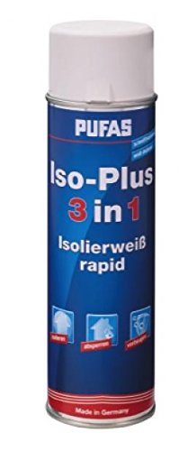Pufas Iso-Plus 3 in 1 Isolierweiss rapid 0,500 L von PUFAS