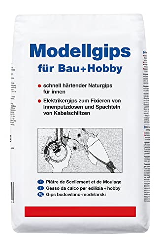 Pufas Modellgips für Bau+Hobby 1,500 KG von Pufas