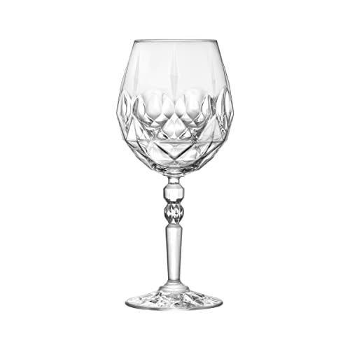 RCR 26521020006 Alkemist Cocktailglas, Aperitifgläser, 530 ml, Gin Gläser, Set 6 Stück Gläser aus Kristallglas, Spülmaschinenfest für eine Cocktailparty und Gin & Tonic von RCR