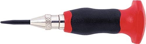 RENNSTEIG automatischer Körner (Schaft ø 11 mm, Länge 95 mm, Körner mit einstellbarer Schlagkraft 20-50 N, Präzisionsausführung, aus Stahl vernickelt, Werkzeug selbstschlagend) 430 229 von Unbekannt