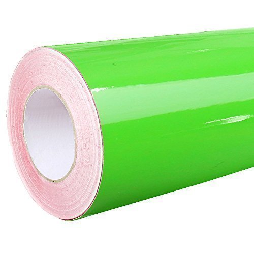 4,41€/m² Rapid Teck® Glanz Folie - 064 Gelb Gruen - Klebefolie - 5m x 63cm - Plotterfolie - selbstklebende Folie - auch als Moebelfolie - Dekofolie von ORACAL