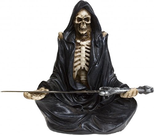 Reaper Brieföffner Totenkopf Totenschädel Figur Satan Skull von Unbekannt