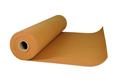 Rollenkork in verschiedenen Maßen und Stärken Kork Rolle Trittschalldämmung Dämmunterlage (Rollenkork 8 mm stark 1 x 10 m) von Unbekannt