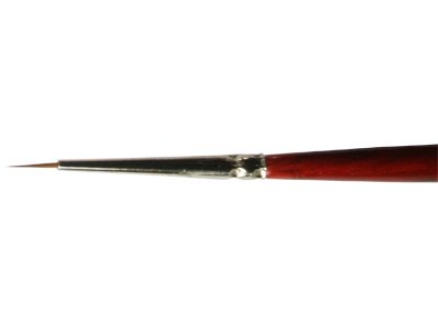 Runder Pinsel LifeColor Pure red sable mit kurzem Haar 00 von Lifecolor