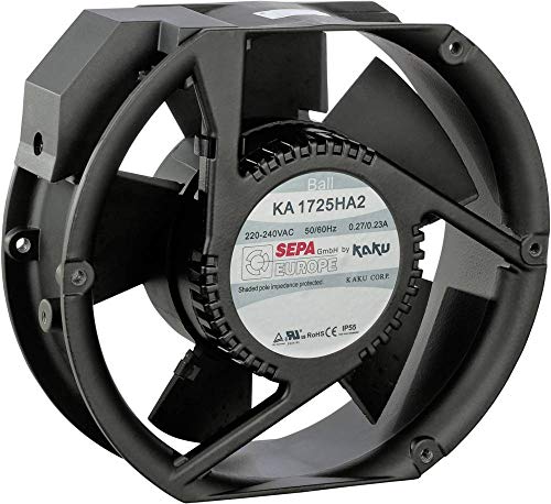 SEPA KA1725HA2BMT/Mg Axiallüfter 230 V/AC 340 m³/h (L x B x H) 173 x 150 x 51 mm von SEPA