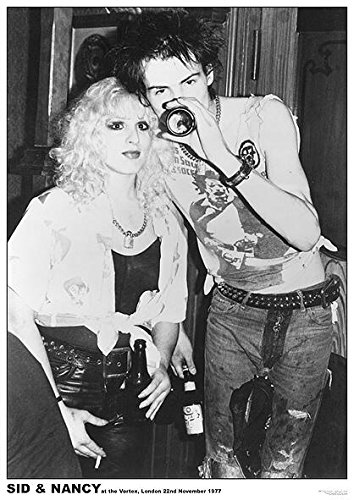 Unbekannt Sex Pistols Poster SID Vicious & Nancy Vortex London 1977 von Unbekannt