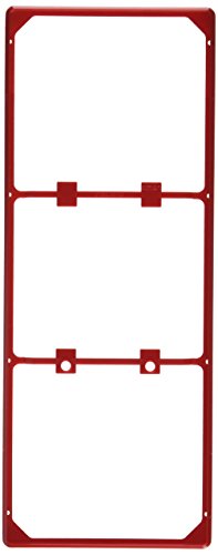 SIMON 27953 – 33 Rahmen embellec. Für Platten 3 (rot) von Simon