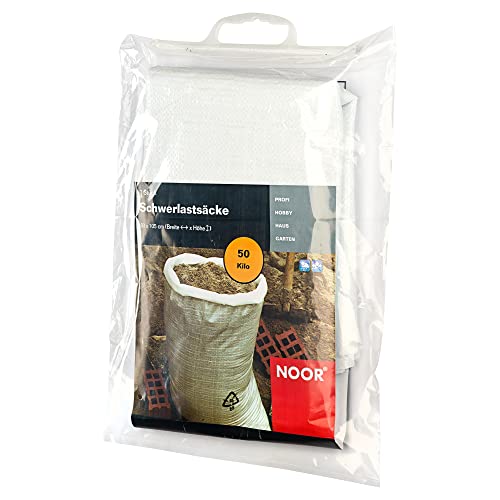 Säcke Schwerlastsäcke 40x105cm 3-erPack von NOOR