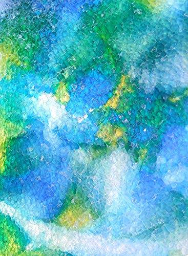 Safety Mosaik Platte Eisglas grün-blau-gelb 15x20cm Safety Mosaik Platte Eisglas grün-blau-gelb 15x20cm von Unbekannt