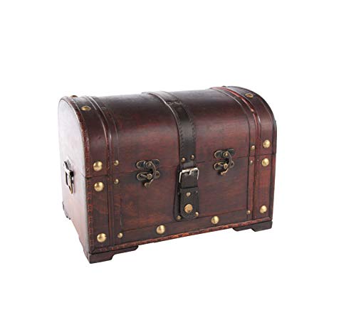 Schatzkiste Piratentruhe Geschenk Box Kasten Größe 34x24x21 von Unbekannt