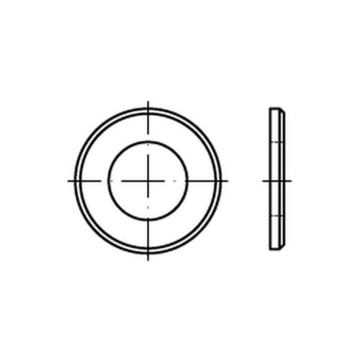 Scheiben Ringe Unterlegscheiben Din 125 Stahl 140 Hv B 25 Form B 100 St B-Ware Scheiben Ringe Unterlegscheiben Din 125 Stahl 140 Hv B 25 Form B 100 St B-Ware von Unbekannt