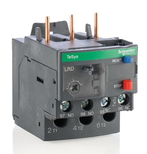 Schneider Electric LRD21 Motorschutzrelais, 12-18A, 1S+1Ö, Klasse 10A, Überlastrelais von Schneider Electric