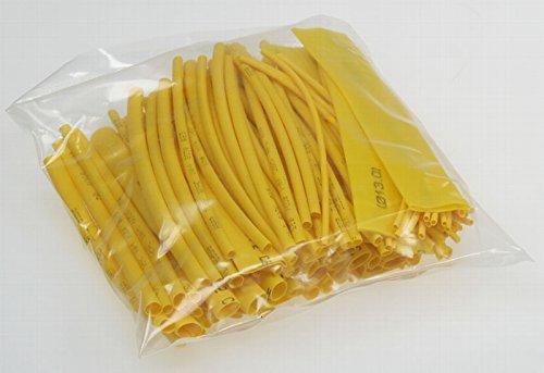 Schrumpfschlauch Sortiment, 100tlg in Sortimentbox oder im Nachfüllpack, Farben zur Wahl (Tüte-gelb) von Unbekannt