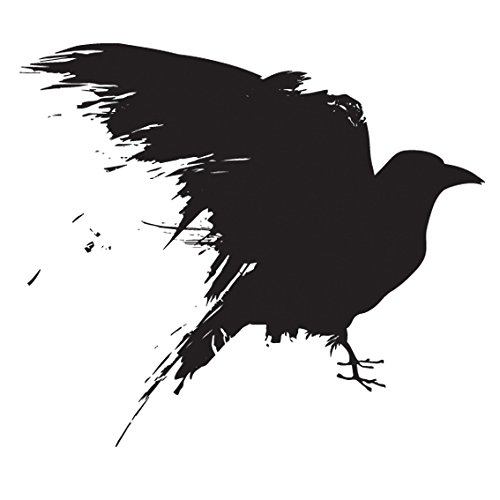 Schwarzer Rabe Game of Thrones Aufkleber | Laptop, Auto, Kühlschrank, Wandtattoo Schwarzer Rabe Game of Thrones Aufkleber | Laptop, Auto, Kühlschrank, Wandtattoo von Unbekannt