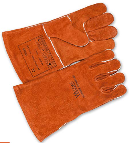 Weldas 10-2101L Schweißerhandschuh "10-2101" mit Flügeldaumen, Größe L von Weldas