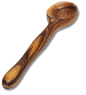 Senflöffel Olivenholz groß ca. 11 cm Senflöffel Olivenholz groß ca. 11 cm von Unbekannt