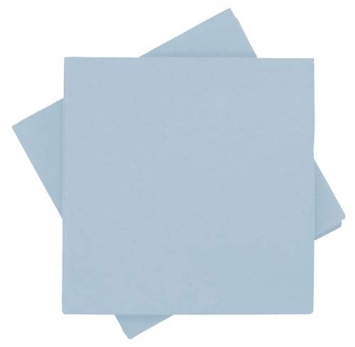 Servietten Tischdeko Blau Hellblau Papierservietten 40 x 40 cm Party Deko Taufe Kommunion Konfirmation 20 Stück von Unbekannt
