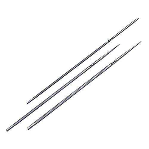 Set of 3 round files for chainsaw chain von RIBIMEX