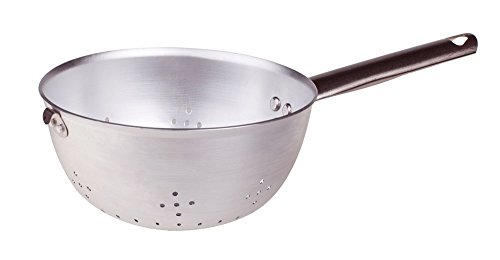 Pentole Agnelli Nudelsieb Kugel (scaldapasta) Dicke 3 mm mit rundem und Haken Edelstahl 28 cm von Pentole Agnelli