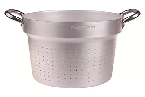 Unbekannt Sieb zylindrischen Dicke von 3 Millimeter mit Zwei festen Griffen INOX, Durchmesser 500 mm Cod. alma17350 Unbekannt Sieb zylindrischen Dicke von 3 Millimeter mit Zwei festen Griffen INOX, Durchmesser 500 mm Cod. alma17350 von Baldassare Agnelli