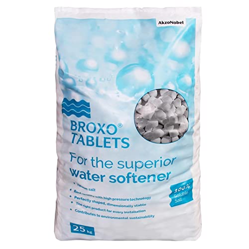 Broxo Tablets 25kg Regeneriersalz Tabletten Siedesalz zur Wasserenthärtung von AkzoNobel
