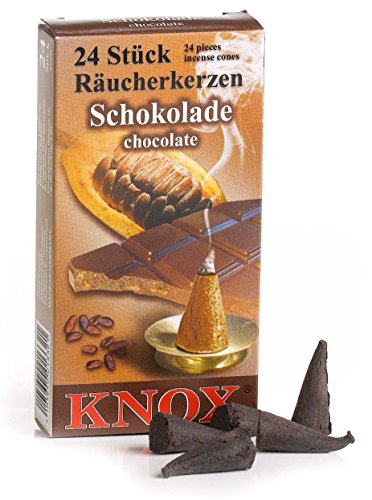 Sigro Knox Brenner Schokolade Räucherkegel, braun, 30 x 30 x 30 cm von KNOX