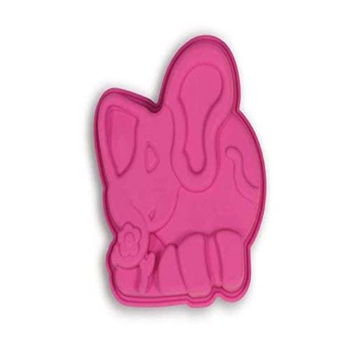 Silikomart | Silikon-Kuchenform Elephant, antihaftbeschichtet, 1er Pack Kuchenform, 135 x 138 mm, h 32 mm, Made in Italy Silikomart | Silikon-Kuchenform Elephant, antihaftbeschichtet, 1er Pack Kuchenform, 135 x 138 mm, h 32 mm, Made in Italy von silikomart