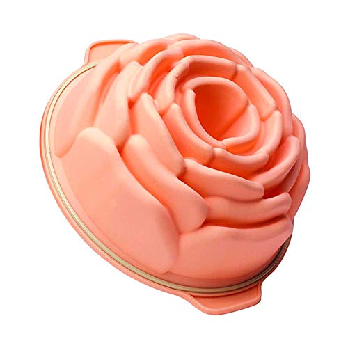 Silikomart 193799 3D-Backform Rose, inkl. Safe-Ring, 32 x 15.5 x 8 cm von silikomart