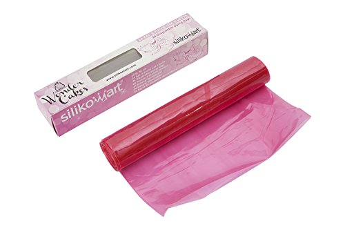 silikomart | 24 Sac a Poche Einwegartikel 36 cm, Kunststoffrolle, wasserfest und widerstandsfähig zum Verzieren von Torten, Packung mit 24 Stück, Made in Italy, Rosa von silikomart
