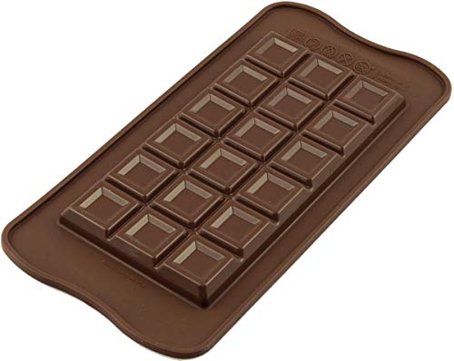 Silikomart SCG37 Silikonform Tablette Choco Bar, Silicone, braun, 11,6 x 7,8 x 10 cm Silikomart SCG37 Silikonform Tablette Choco Bar, Silicone, braun, 11,6 x 7,8 x 10 cm von silikomart